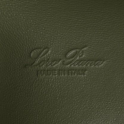 Loro Piana Grained Calfskin L19 Extra Pocket Pouch Sage Brush Leaves 6 of 9