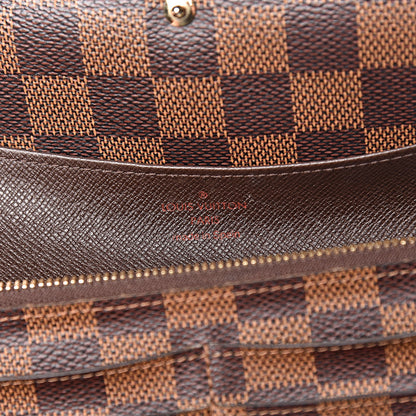 Louis Vuitton Damier Ebene Emilie Wallet 6 of 13