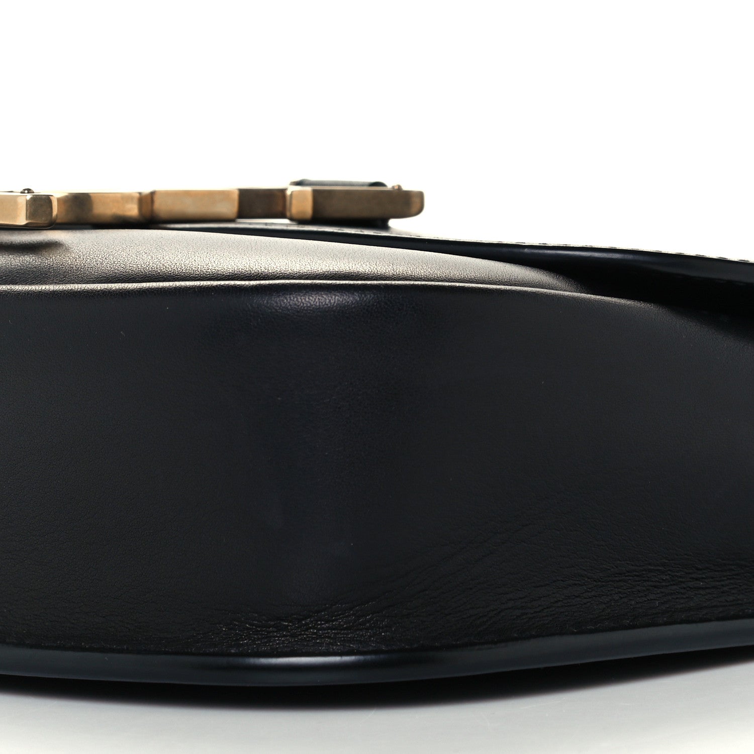 Saint Laurent Smooth Calfskin Classic Monogram Small Kaia Satchel Black 11 of 11