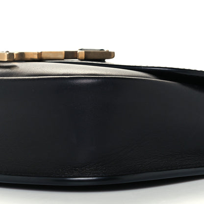 Saint Laurent Smooth Calfskin Classic Monogram Small Kaia Satchel Black 11 of 11