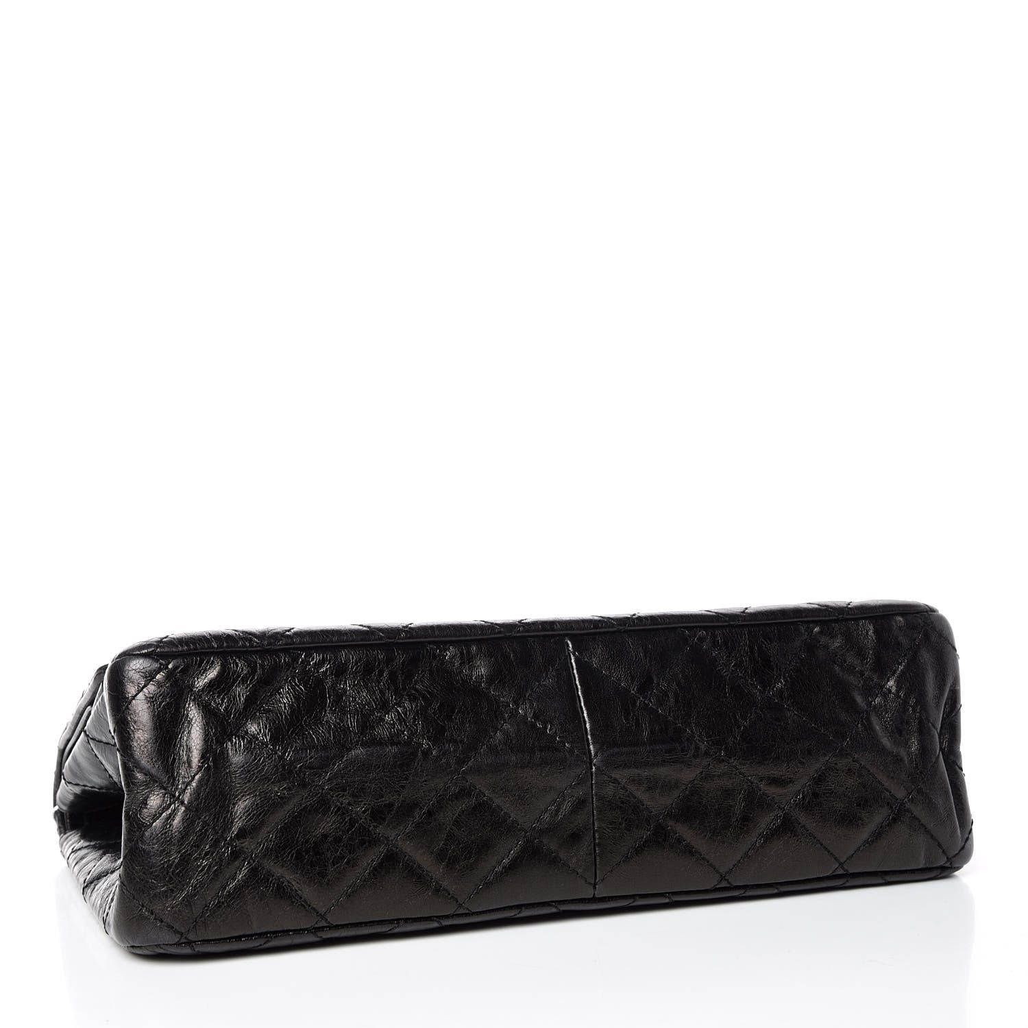 Chanel Glazed Aged Calfskin Quilted 2.55 Reissue 227 Flap Black 5 of 10