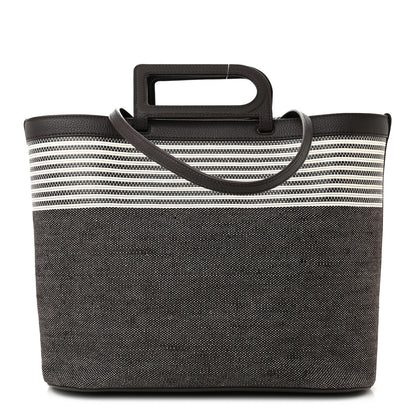 Delvaux Canvas D to D Tote MM Brown 1 of 9