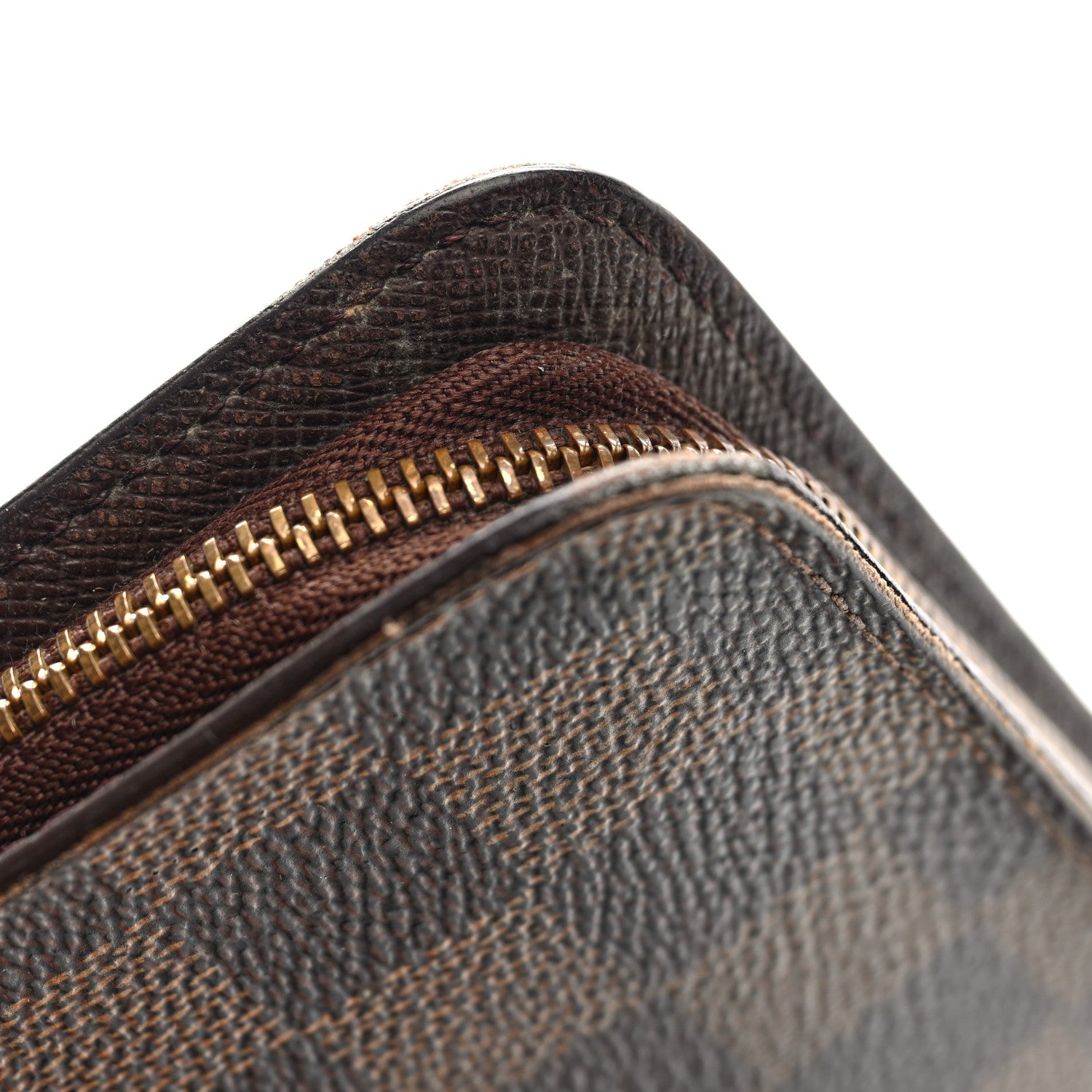 Louis Vuitton Damier Ebene Porte-Monnaie Zippe Zippy Wallet 7 of 7