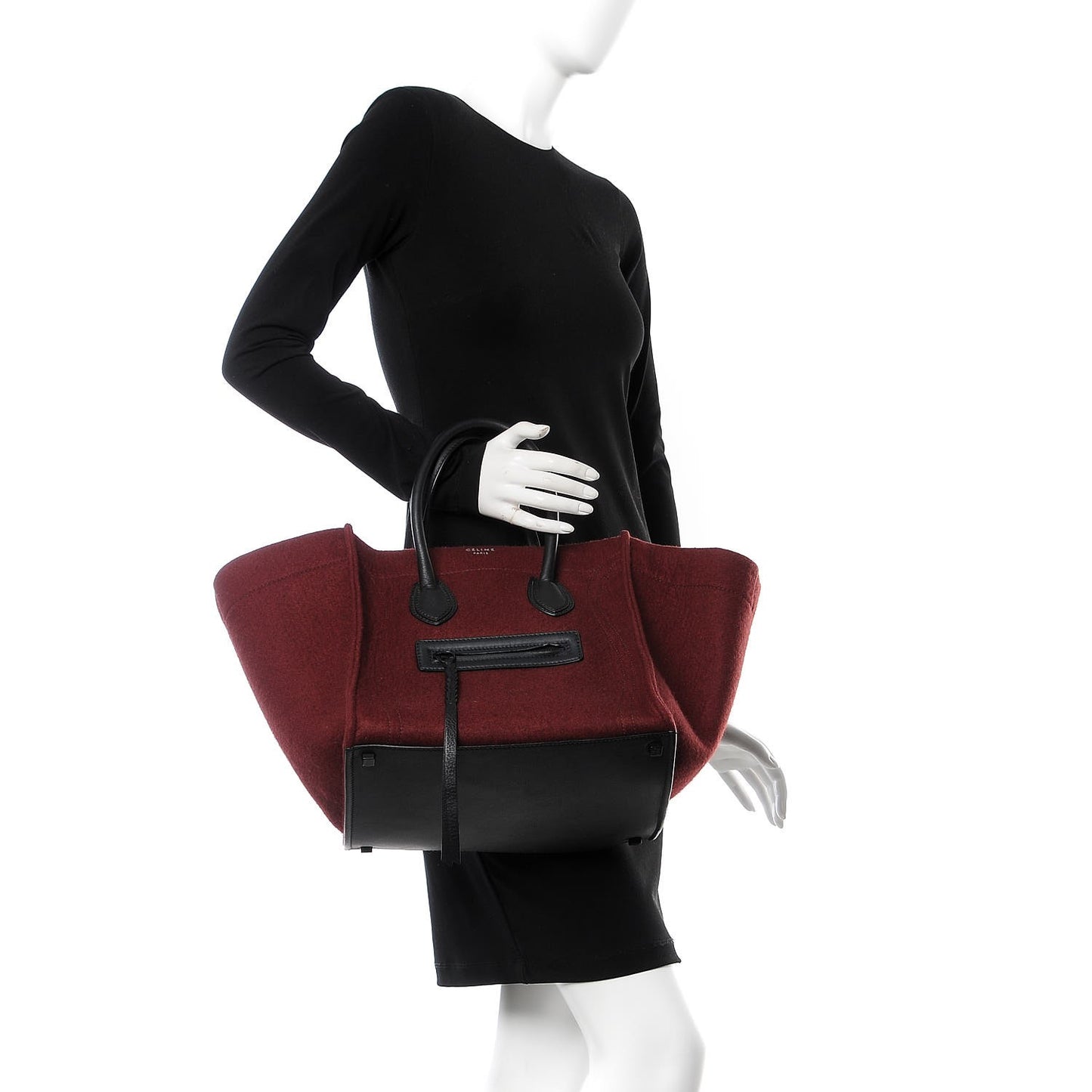 Felt Medium Phantom Luggage Red