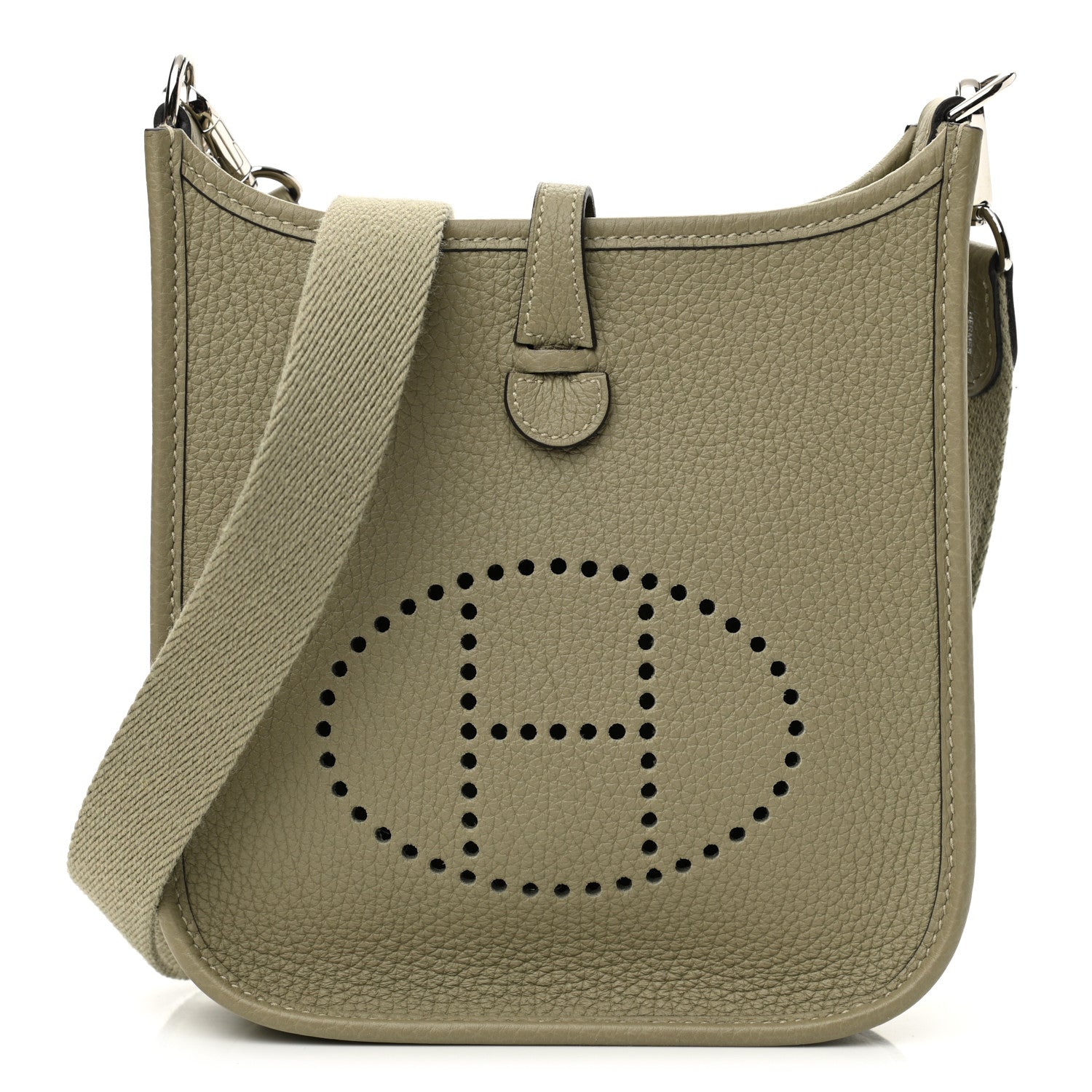 Hermes Taurillon Clemence Evelyne TPM Sauge 1 of 9