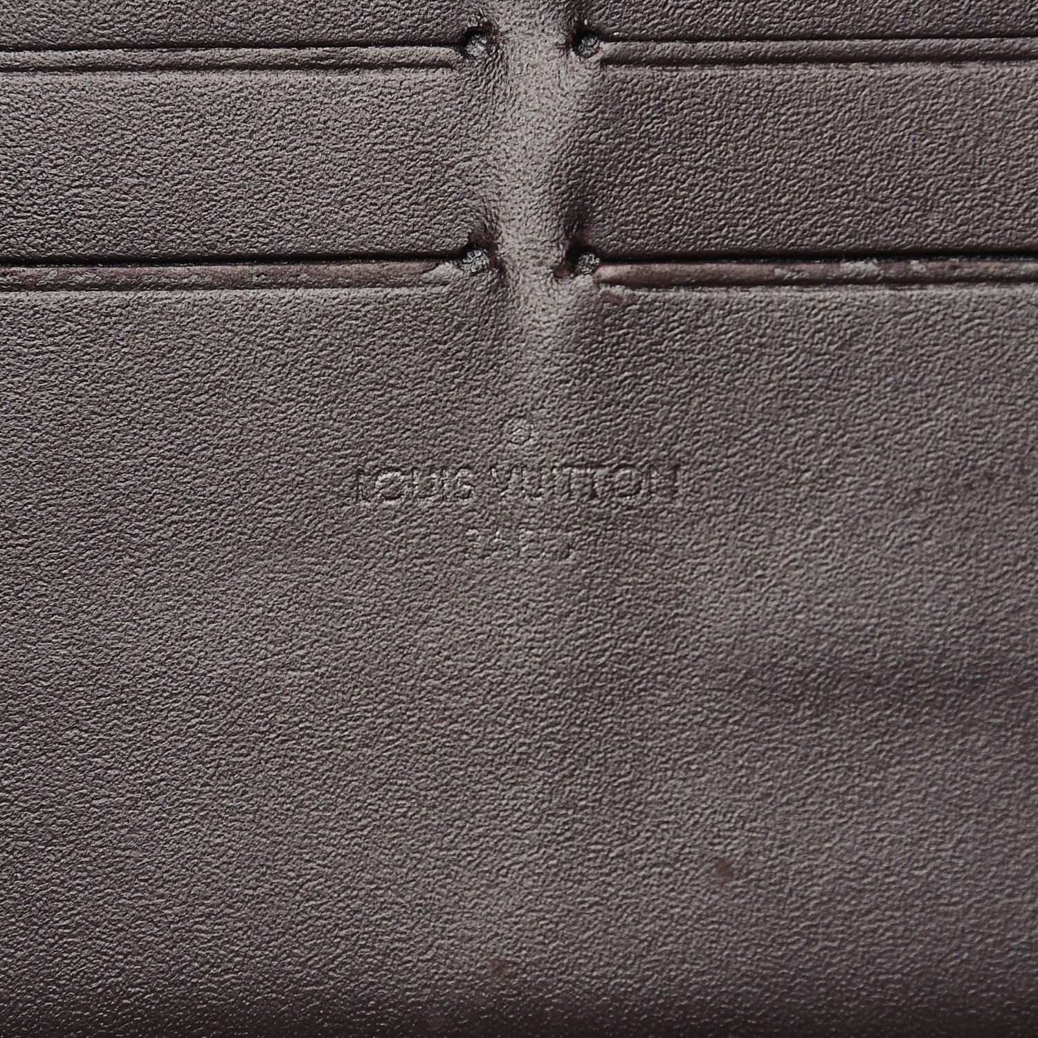 Louis Vuitton Calfskin Felicie Chain Wallet Card Holder Insert 6 of 6
