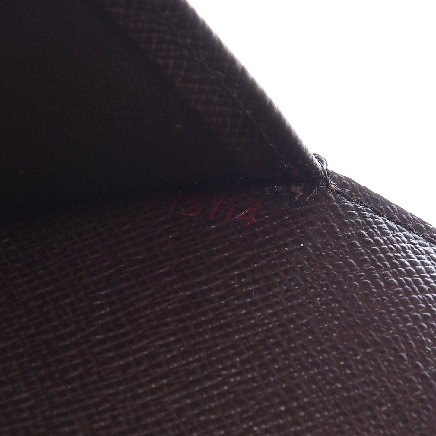 Damier Ebene Medium Ring Agenda Cover