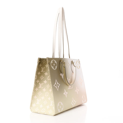 Louis Vuitton LOUIS VUITTON Monogram Giant Spring In The City Onthego MM Sunset Kaki 3 of 9