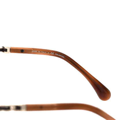 Chanel Metal Polarized Pilot Winter Sunglasses 4219-Q Brown 6 of 7