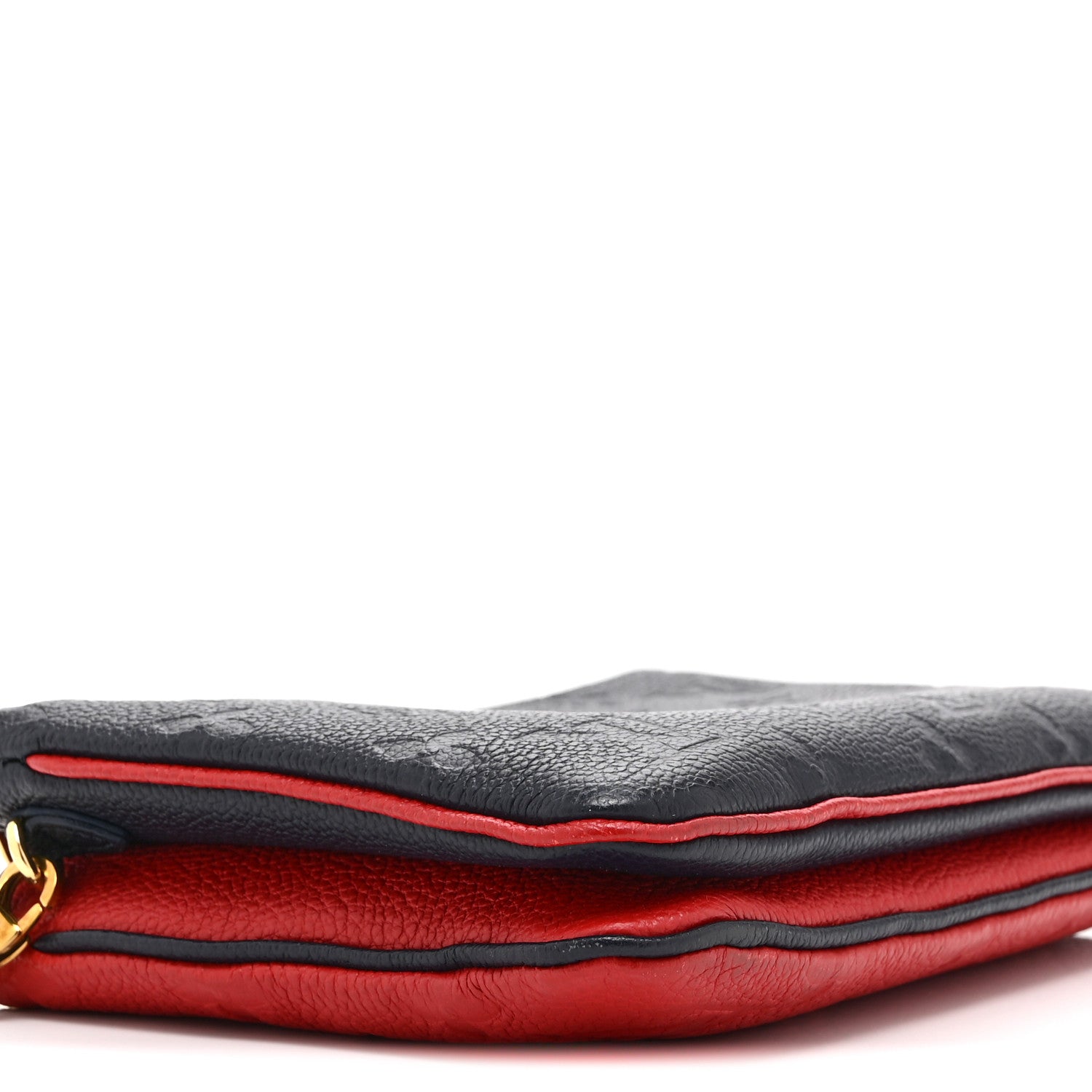 Louis Vuitton Empreinte Double Zip Pochette Marine Rouge 9 of 10