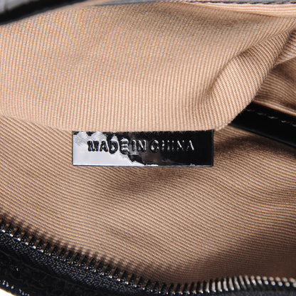 Burberry Supernova Check Small Dryden Crossbody Bag Black 7 of 8