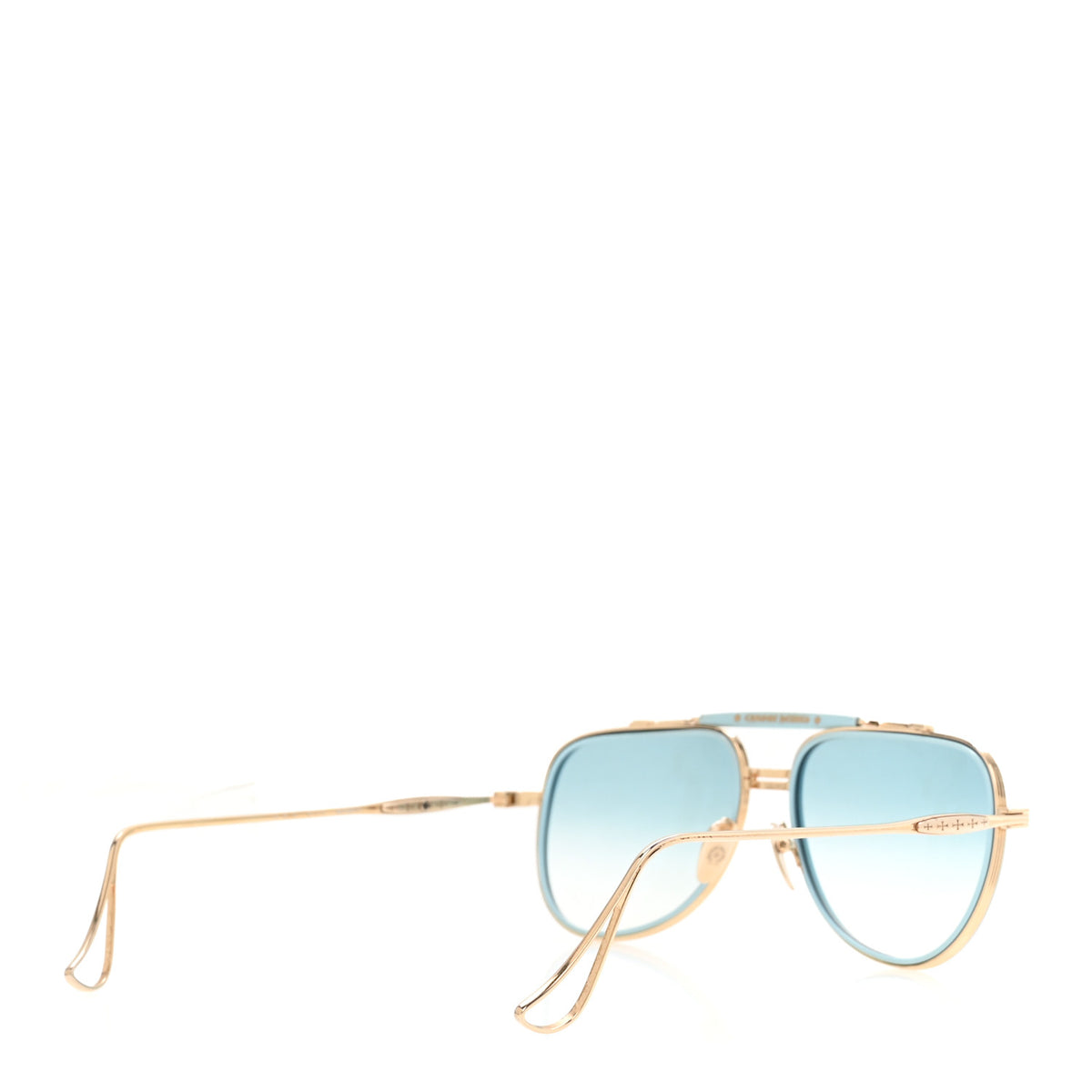 Chrome Hearts Aviator Instakilo Sunglasses Light Blue 4 of 8