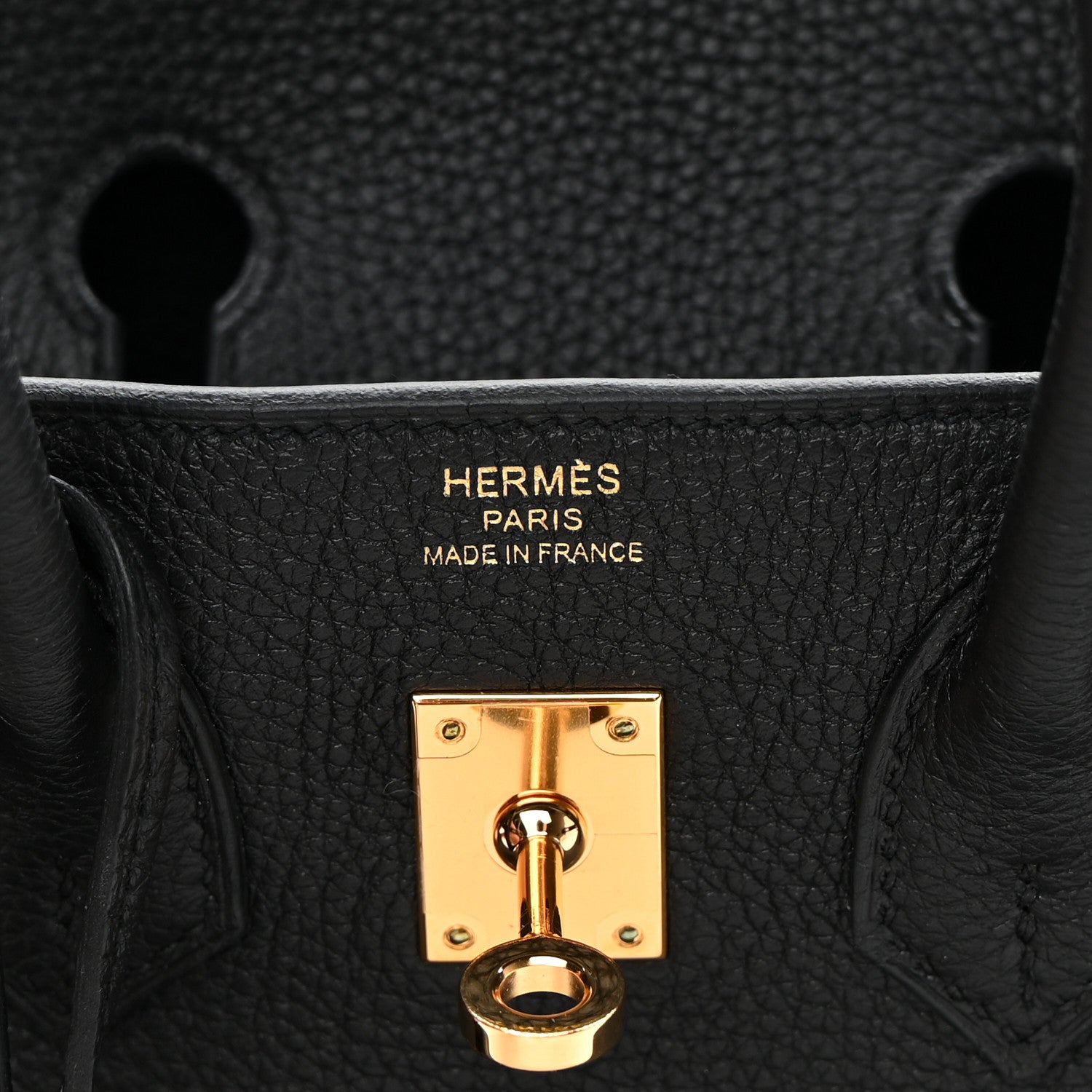 Hermes Togo Birkin 25 Black 6 of 11