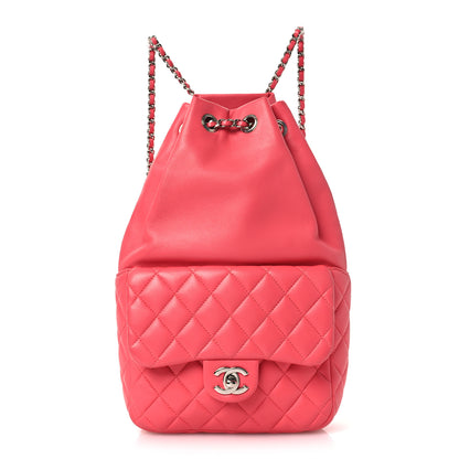 Chanel Lambskin Quilted Small in Seoul Backpack Pink 1 of 11