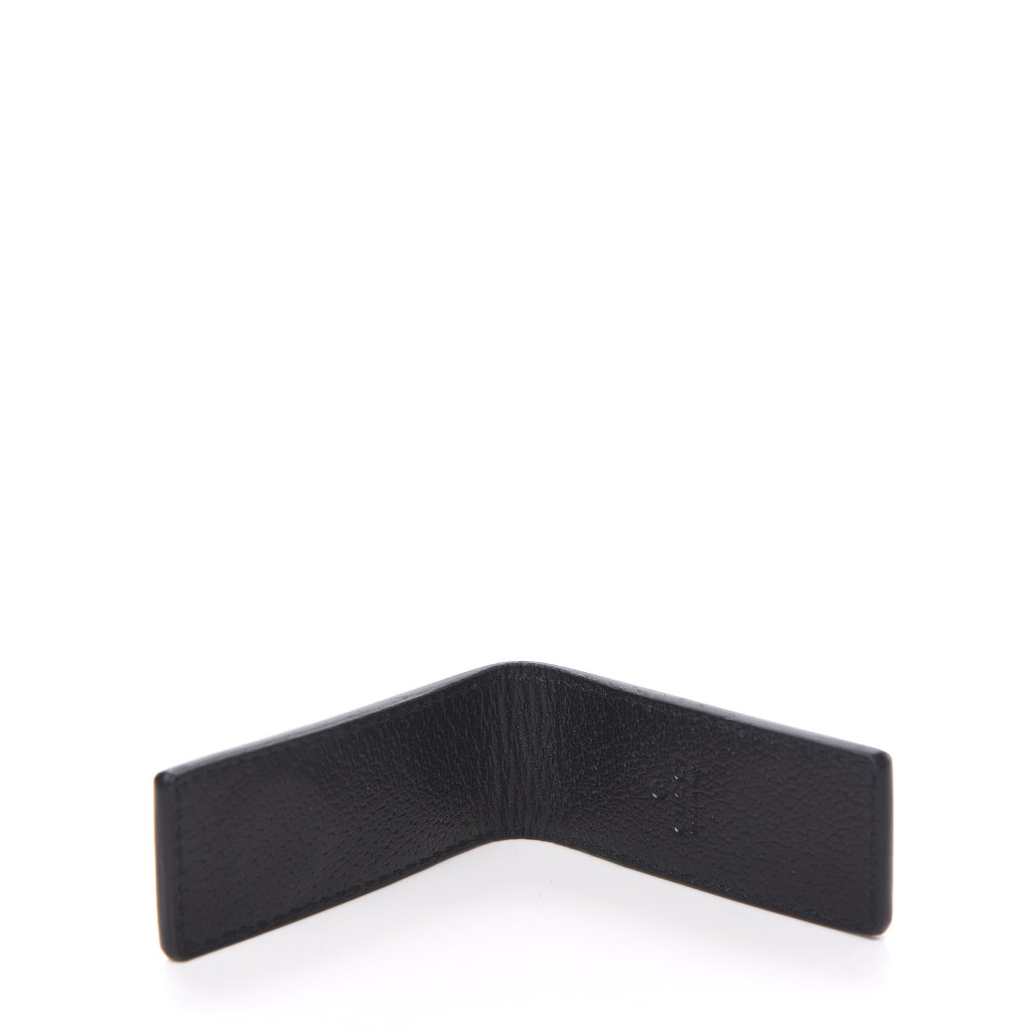 Gucci Calfskin Boar Effect GG Marmont Money Clip Black 4 of 6