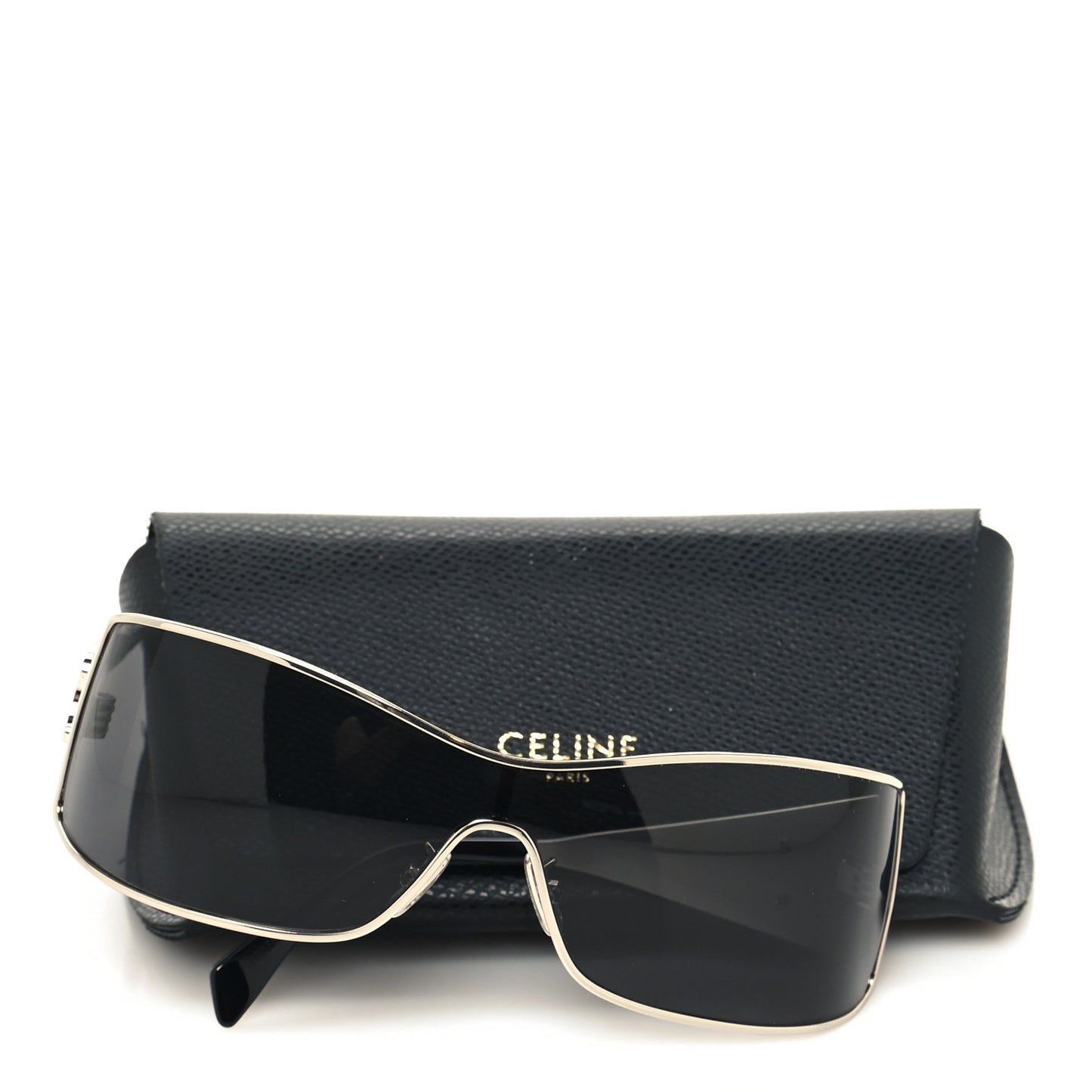 Metal Triomphe Sunglasses CL40283U Silver Black
