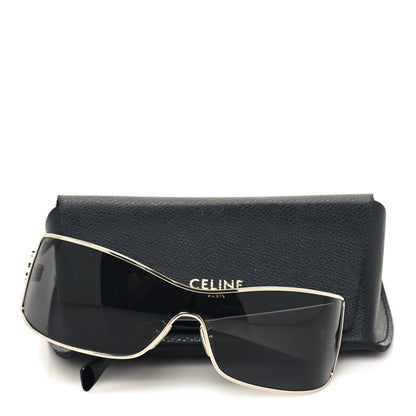 Celine Metal Triomphe Sunglasses CL40283U Silver Black 7 of 7