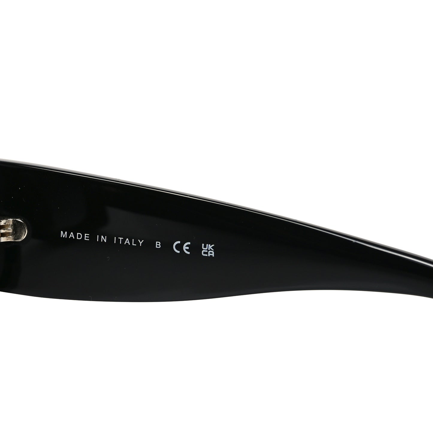 Acetate Rectangle Sunglasses 5435 Black
