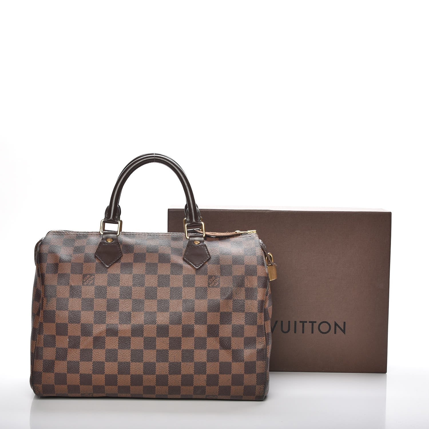 Louis Vuitton Damier Ebene Speedy 30 11 of 11
