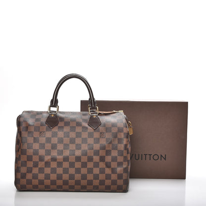 Louis Vuitton Damier Ebene Speedy 30 11 of 11