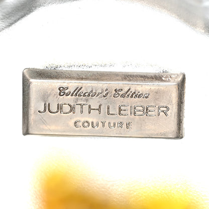 Judith Leiber Crystal Fries Rainbow Minaudiere Clutch Pink 6 of 9
