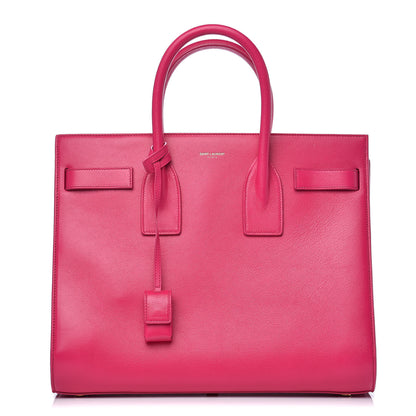 Saint Laurent Calfskin Small Sac De Jour Bubblegum 1 of 9