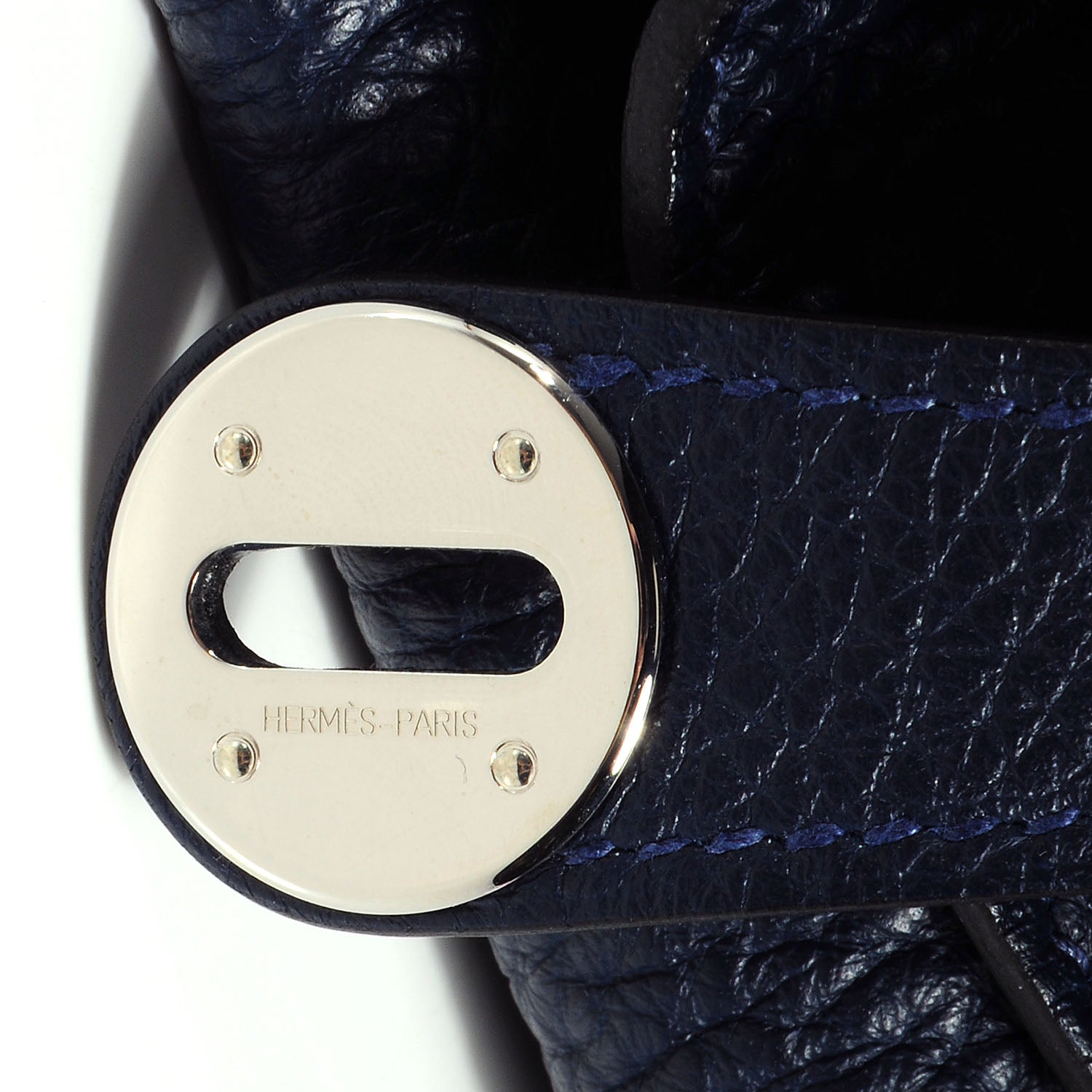 Hermes Taurillon Clemence Lindy 34 Bleu Abysse 6 of 10