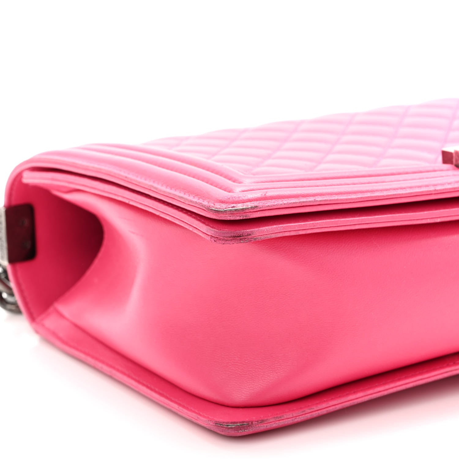Chanel Lambskin Quilted New Medium Boy Flap Pink 5 of 12