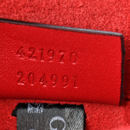 Gucci GG Supreme Monogram Mini Dionysus Shoulder Bag Hibiscus Red 7 of 9