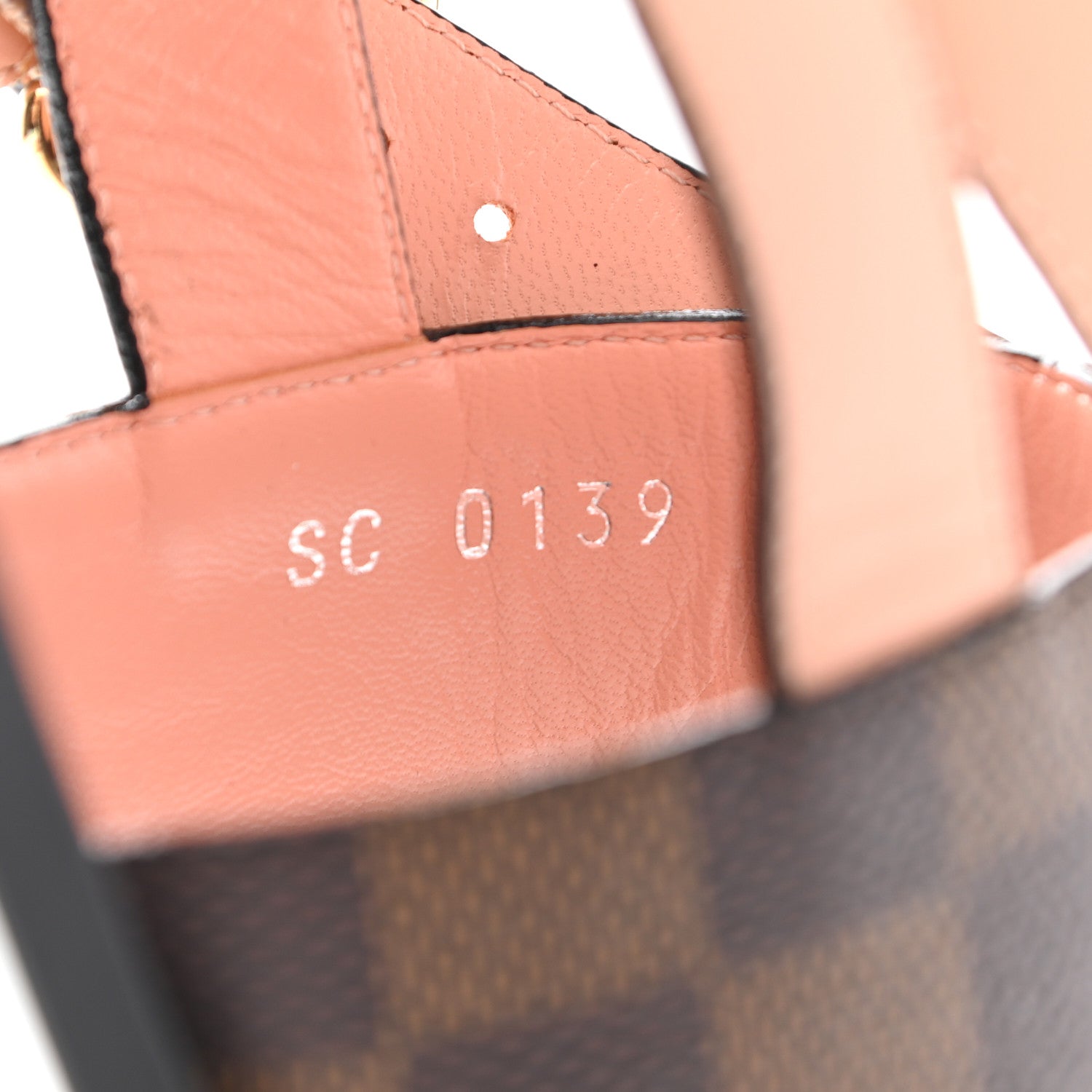 Louis Vuitton Calfskin Damier Ebene Passenger Flat Sandals 38 Venus Pink 8 of 8
