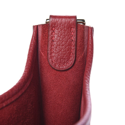 Hermes Togo Evelyne GM Rouge H 6 of 12