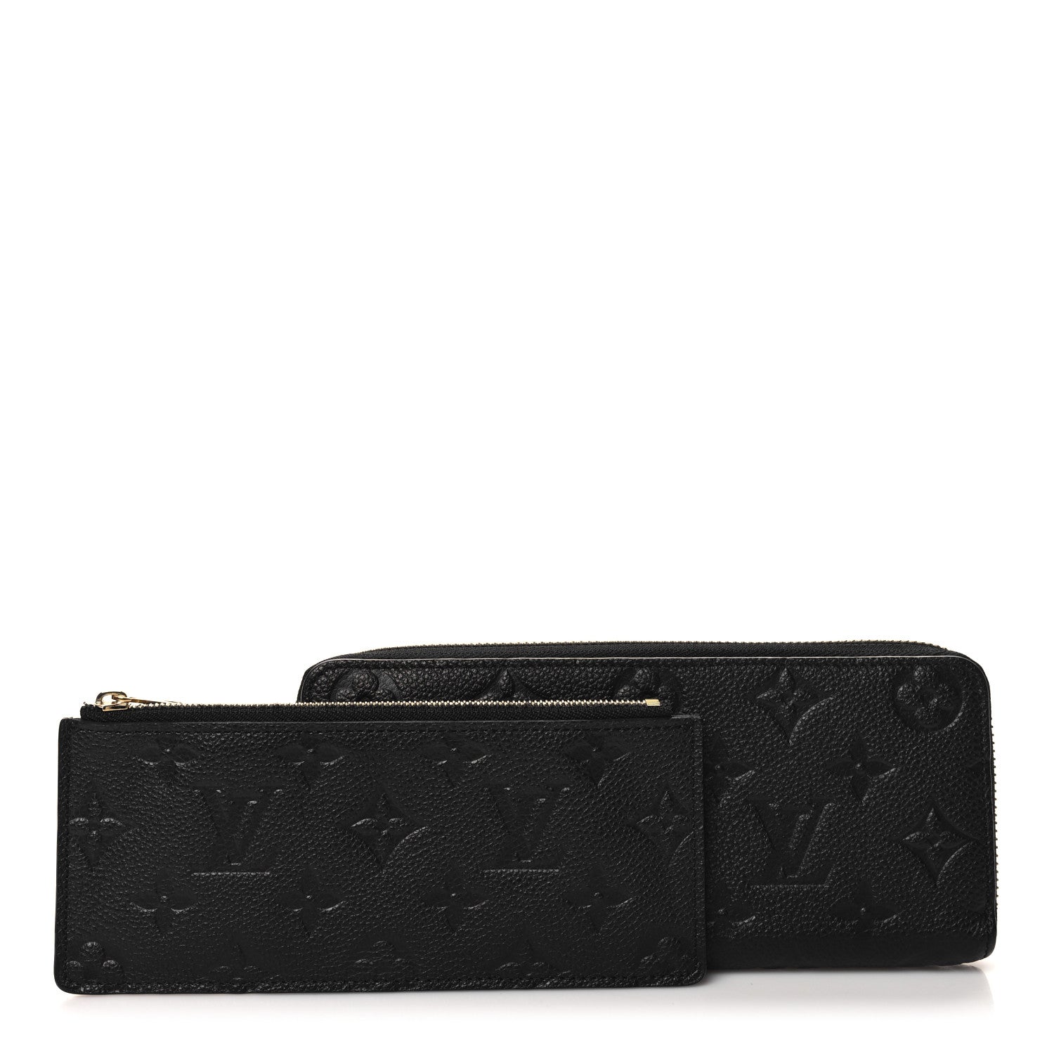 Louis Vuitton Empreinte Clemence Wallet Black 3 of 10