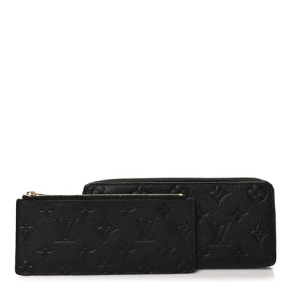 Louis Vuitton Empreinte Clemence Wallet Black 3 of 10