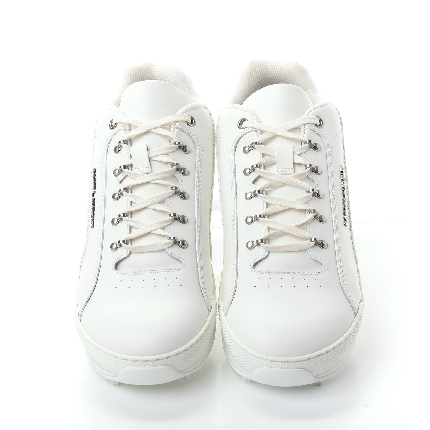 Calfskin Jump Low Top Sneakers 42 Optic White