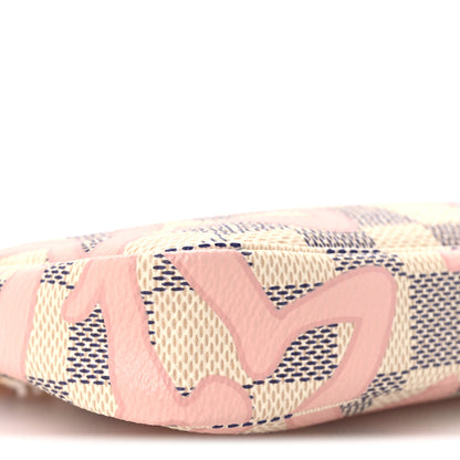 Louis Vuitton Damier Azur Tahitienne Mini Pochette Accessories 9 of 10