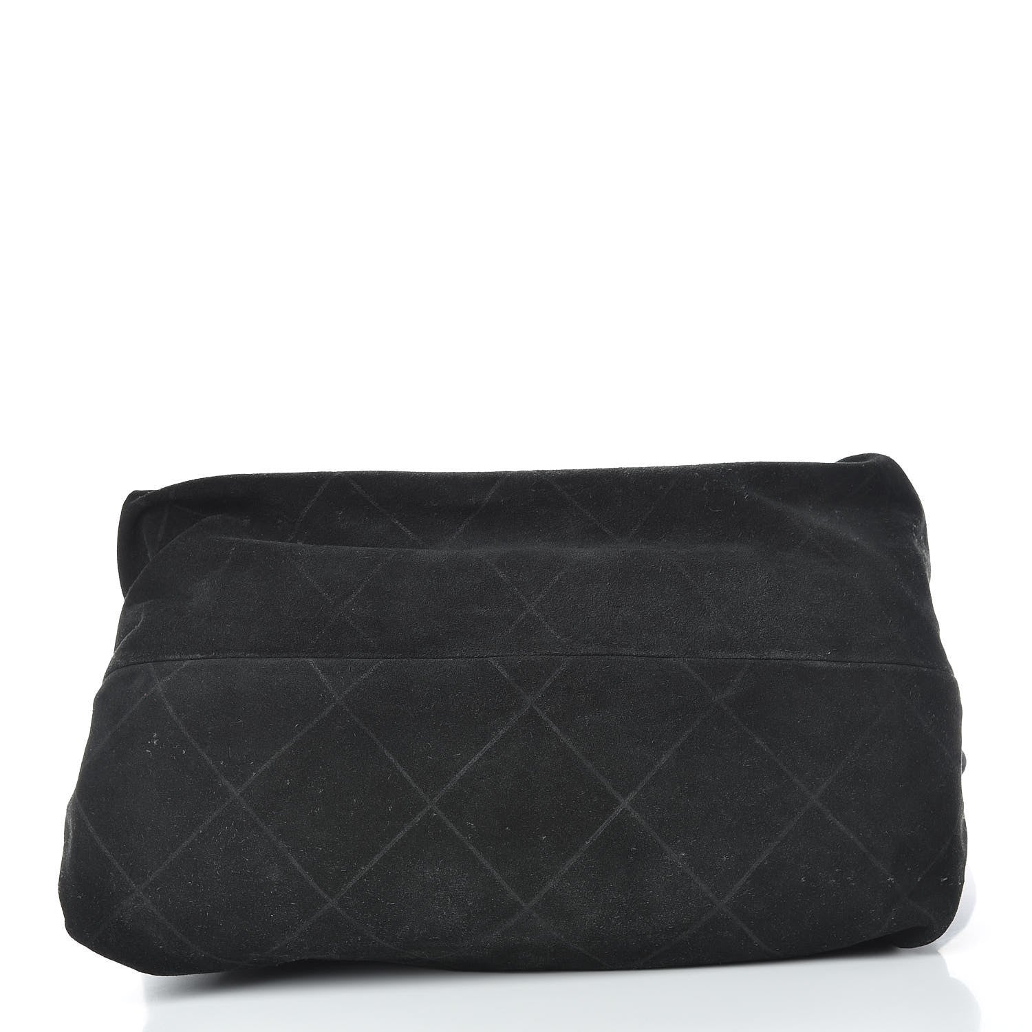 Chanel Suede Stitched Messenger Black 16 of 18
