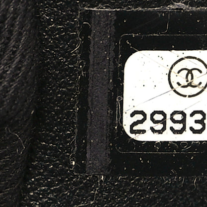 Chanel Calfskin Quilted Waist Belt Bag Black 7 of 9