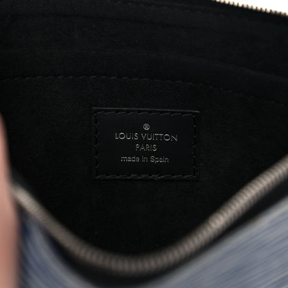 Louis Vuitton Epi Neverfull Pochette MM Denim Light 6 of 8