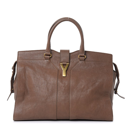 Saint Laurent Sheepskin Large Cabas ChYc Biscuit 1 of 17