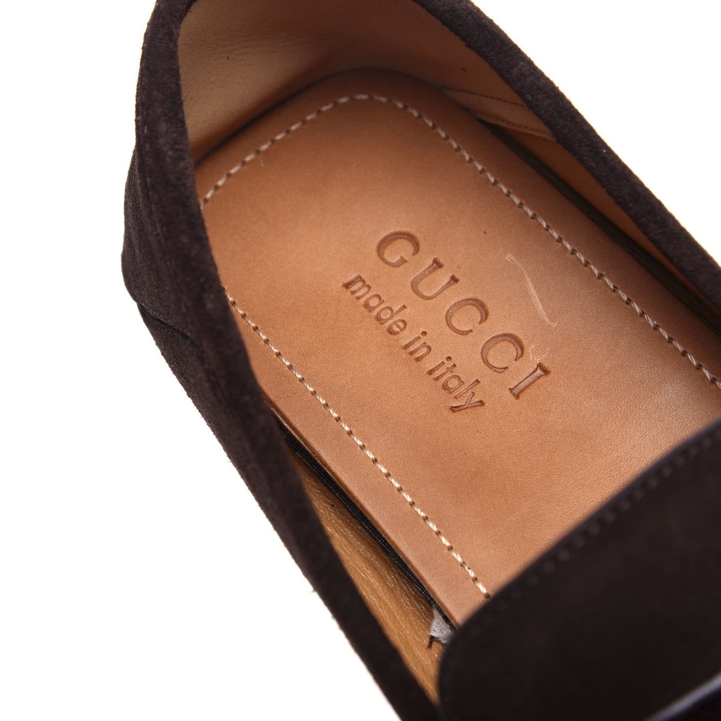 Suede Mens Driver Queen Loafers 7 Cocoa