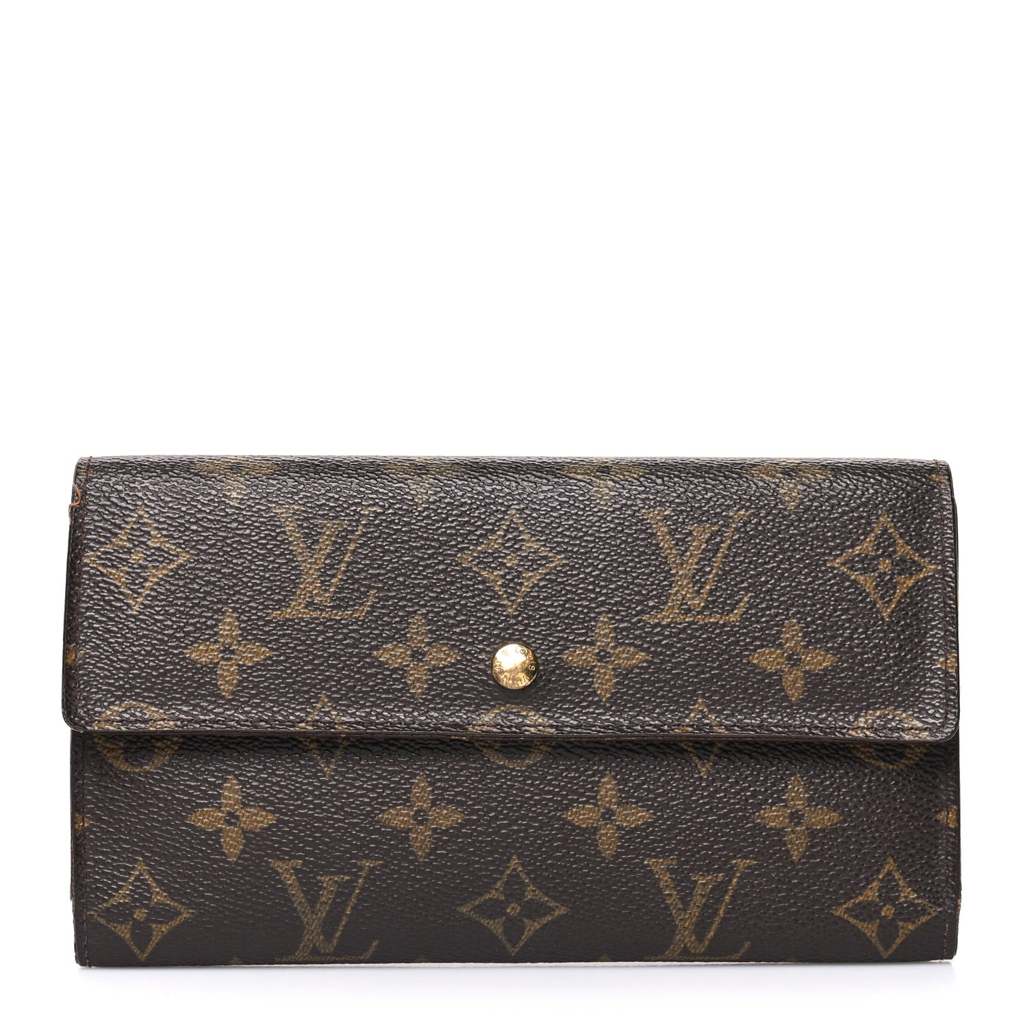 Louis Vuitton Monogram Porte Tresor International Wallet 1 of 12