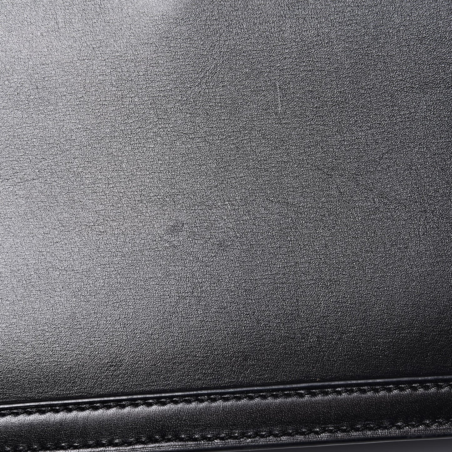 Calfskin Large Barcelona Shoulder Bag Black