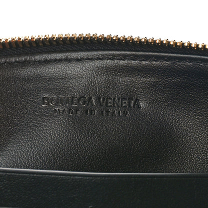 Bottega Veneta Nappa Intrecciato Medium Flat Zip Pouch Black 6 of 8