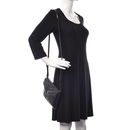 Saint Laurent Calfskin Y Quilted Monogram Loulou Flap Bag Black 2 of 10