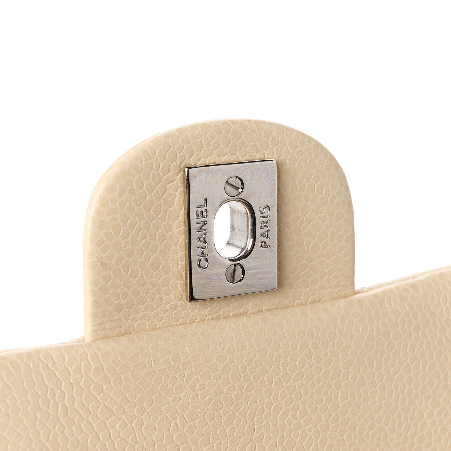 Chanel Caviar Quilted Mini Rectangular Flap Light Beige 7 of 11