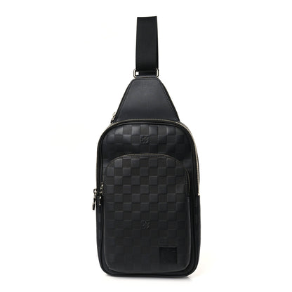Louis Vuitton Damier Infini Avenue Sling Bag NM Onyx 1 of 8