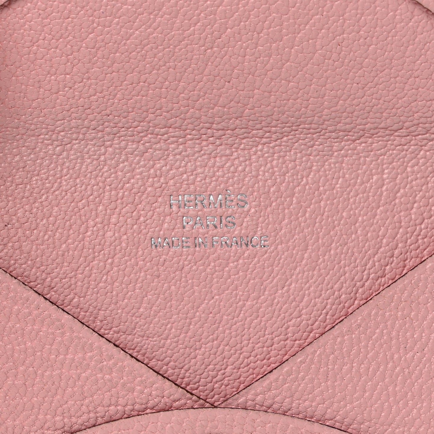 Chevre Mysore Calvi Card Case Rose Sakura