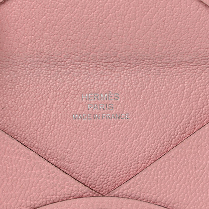 Hermes Chevre Mysore Calvi Card Case Rose Sakura 6 of 6