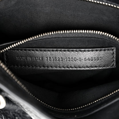 Balenciaga Agneau Arena Neo Cagole Mini Handbag Black 7 of 12