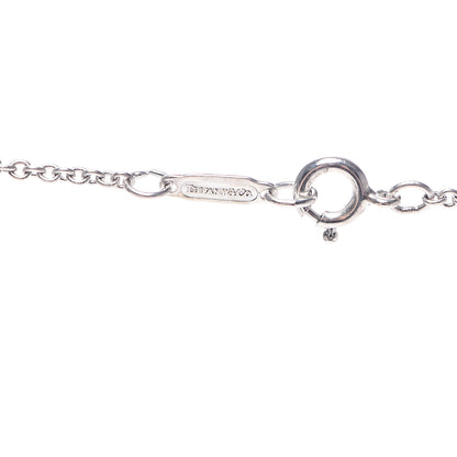 Tiffany Sterling Silver 18K Yellow Gold Cross Pendant Necklace 6 of 7